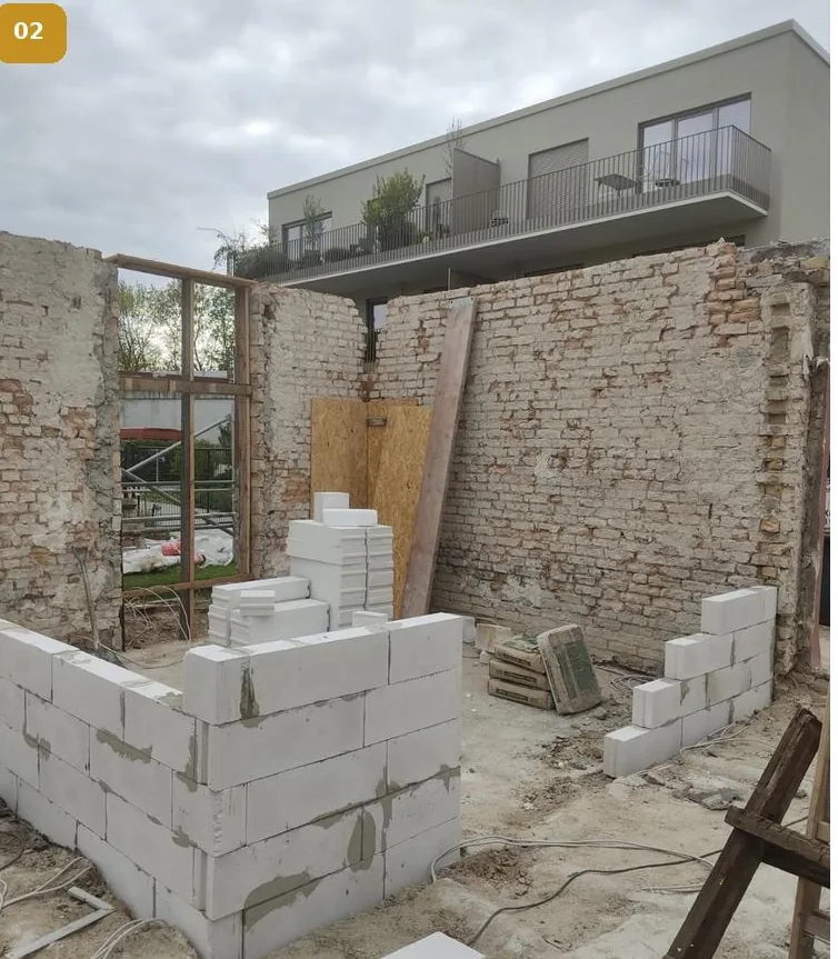 Rohbau und Neuorganisation in Berlin-Lankwitz, Aufnahme 2