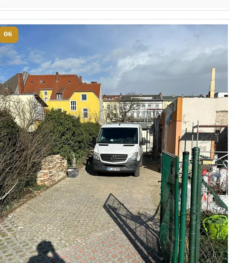 Baustellenvorbereitung und Logistik in Berlin-Lankwitz, Aufnahme 2