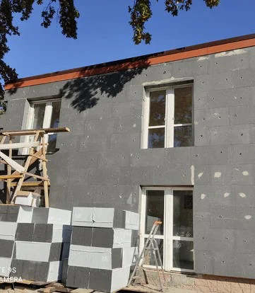 Fassadendämmung und energetische Sanierung in Berlin-Kladow, Aufnahme 2